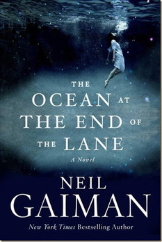 Book cover: Murky blue ocean with title in white letters: shows little girl in white nightie breathing underwater, face almost to the surface