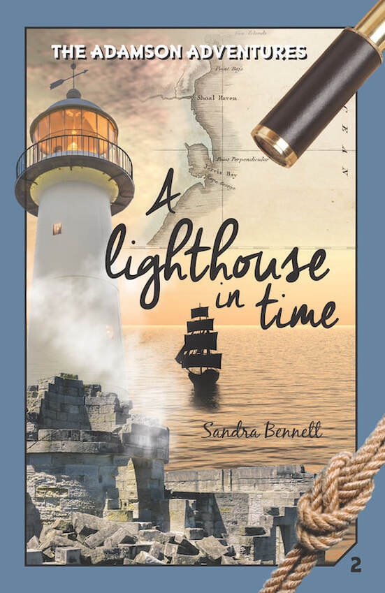 MG Book Review: A Lighthouse in Time, by Sandra Bennett ~ catmichaelswriter.com