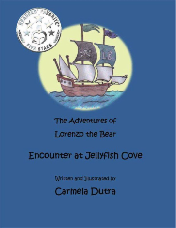 Kid Lit Book Review: Lorenzo the Bear: Encounter by Jellyfish Cove. Reviewed by Cat Michaels