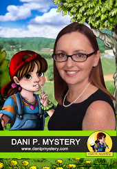 Picture: author K. Lamb with Dani P, girl detective