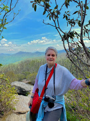 Join this city girl hiking up to a 404-foot waterfall and 5.5K Blue Ridge mountaintop ~ catmichaelswriter.com