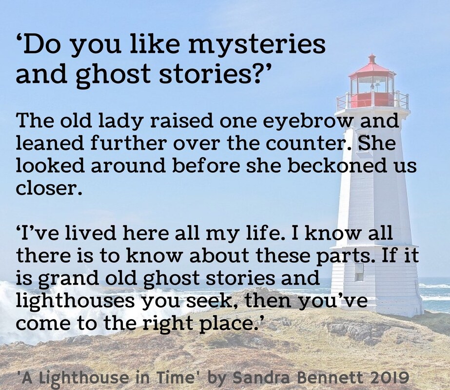 MG Book Review _ A Lighthouse in Time, by Sandra Bennett ~ catmichaelswriter.com