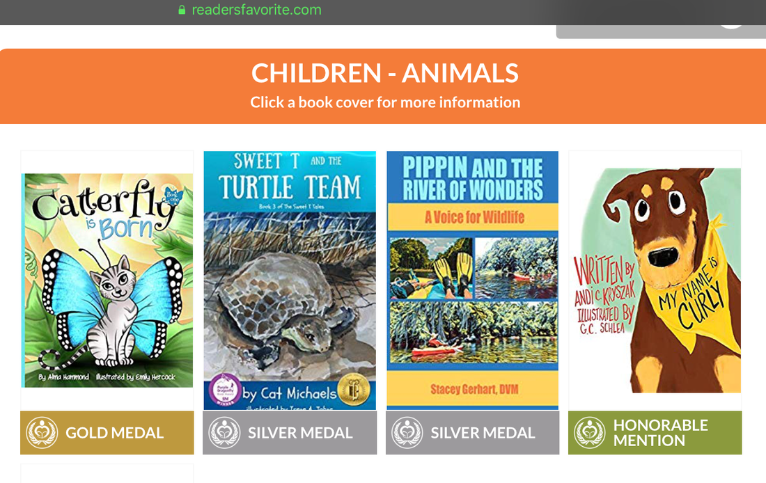 Over the Moon - Sweet T and the Turtle Team is Wind Dancer Films Finalist AND Scores Readers’ Favorite Silver Medal ~ catmichaelswritercom